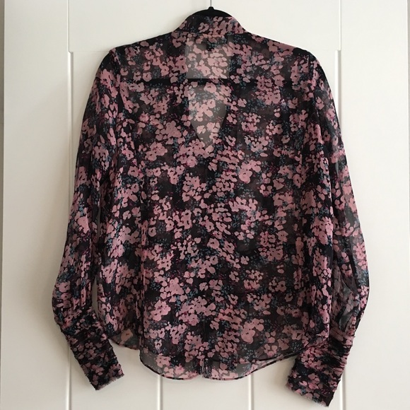 Elizabeth and James || Silk Lara Blouse - Picture 3 of 6